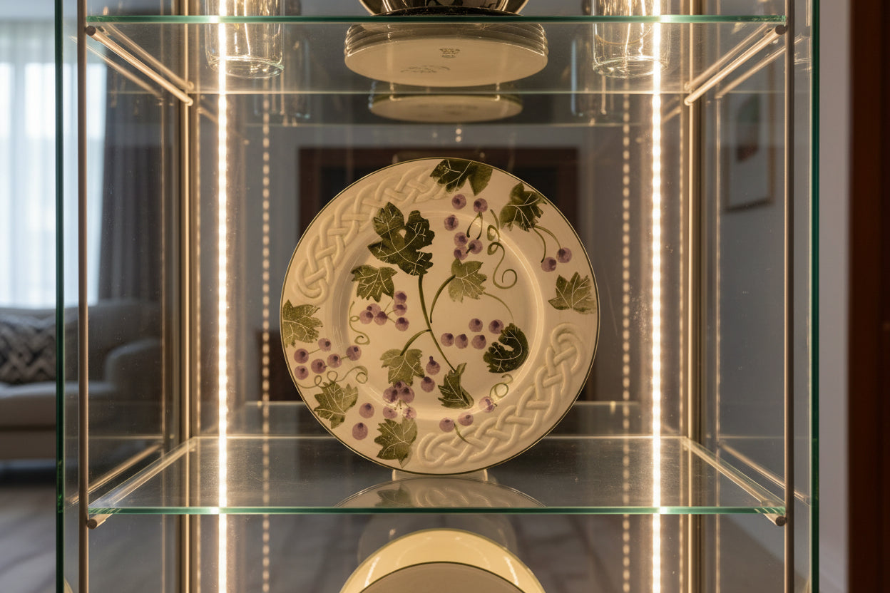 Garden of Eden Antique Plate