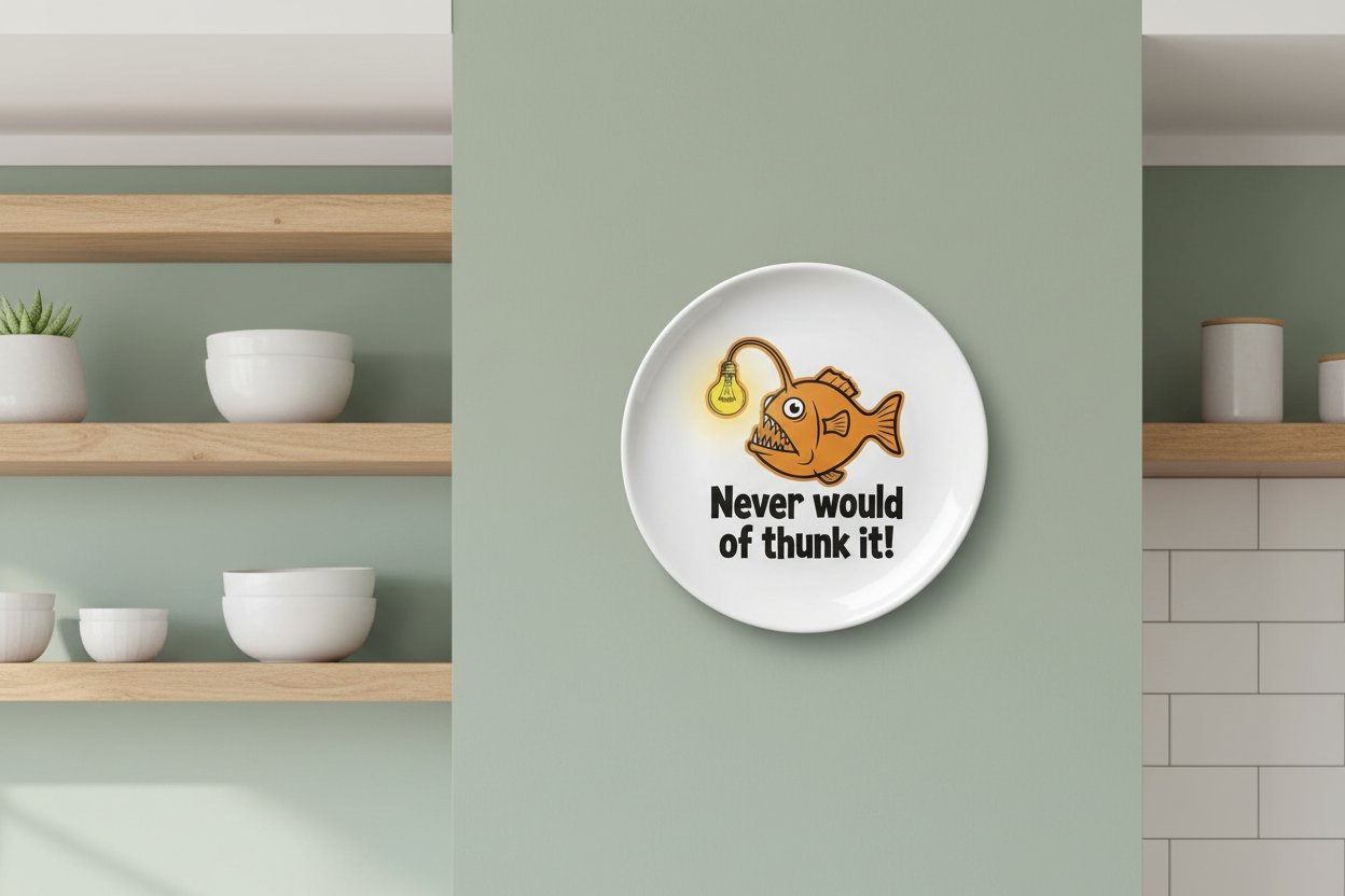 Never Would of Thunk It